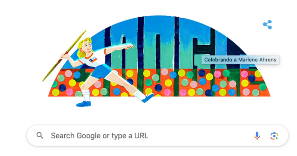 Google dedica su doodle a Marlene Ahrens -min - Infórmate y más