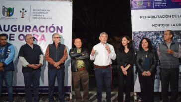 Inauguran rehabilitación de la Glorieta Palmira