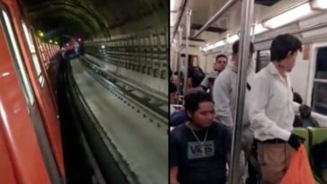 (VIDEO): Conductora del Metro CDMX guardo el convoy dejando a pasajeros dentro