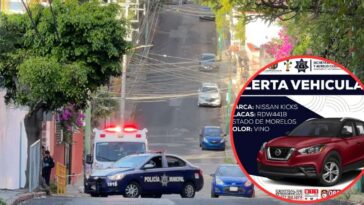 Robo de vehículo en el centro de Cuernavaca