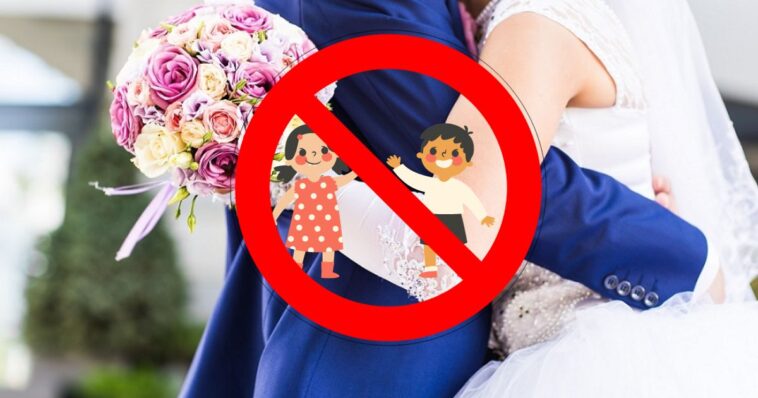 Boda sin niños