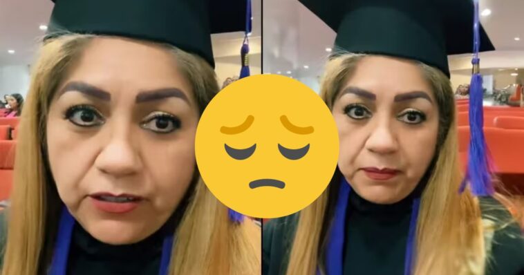 Mamá se gradua sin sus hijos