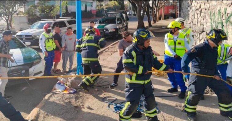 Rescate de Joven en CDMX