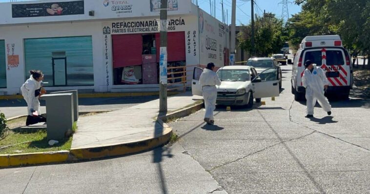 asesinan a hombre en refaccionaria