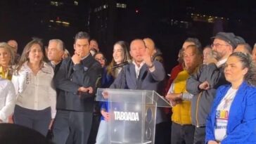 Así fue el arranque de campaña de Santiago Taboada