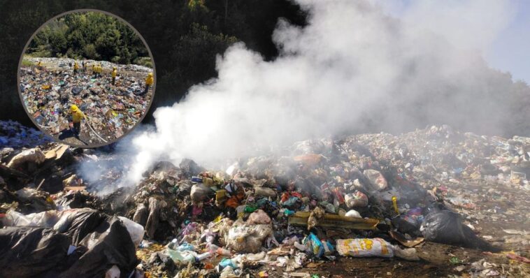 Atienden dos incendios en Morelos