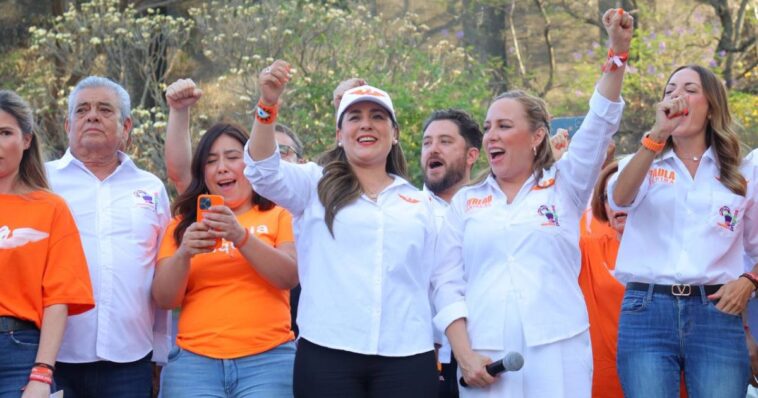 Jessica Ortega acompaña a Myrred Mariscal en su arranque de campaña