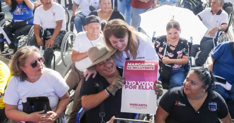 Refrenda Margarita González compromiso de inclusión a personas con discapacidad
