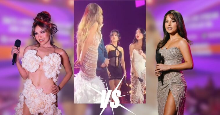 Thalía y Becky G protagonizaron pelea