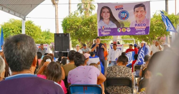 Habitantes de El Salitre apoyan a Paco Sánchez Zavala