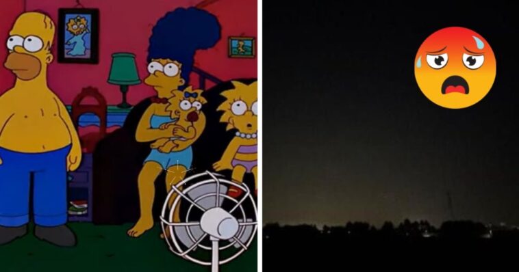 Los Simpsons predicen apagón por ola de calor en México