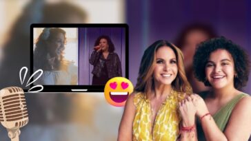 Usuarios comparan la voz de Lucerito Mijares con la de su mamá y aseguran canta mejor