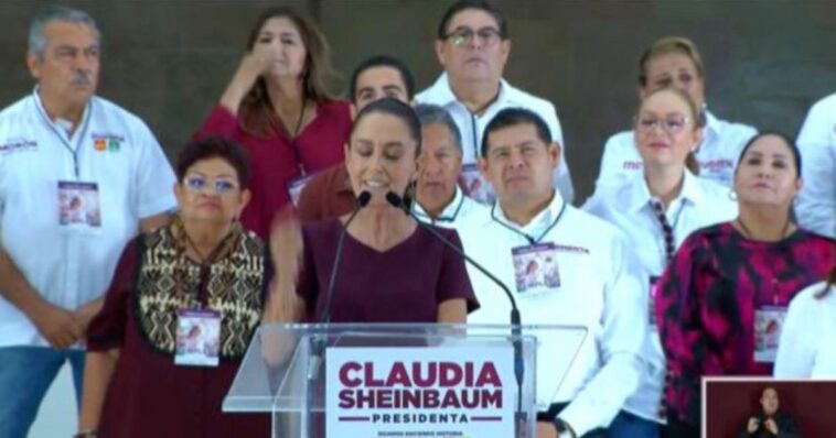 Víctor Mercado refrenda apoyo a Claudia Sheinbaum en cierre de campaña