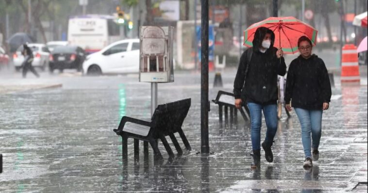 Habrá lluvias y caída de granizo en CDMX durante siete días