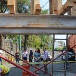 Supervisan avances de la restauración del acueducto de la Gualupita