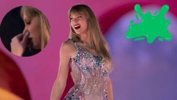 (VIDEO): Captan a Taylor Swift limpiándose los mocos en pleno concierto