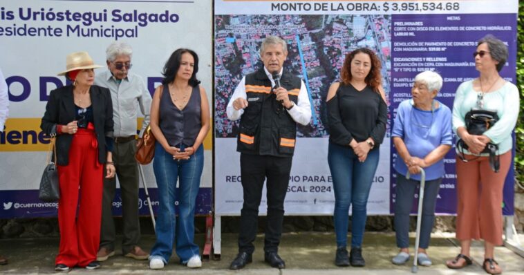 Arrancan obra de sustitución de la línea de agua potable en calle Lázaro Cárdenas