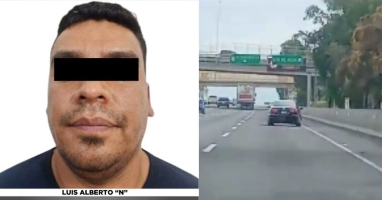 Detienen a presunto responsable de asalto en la México-Pachuca