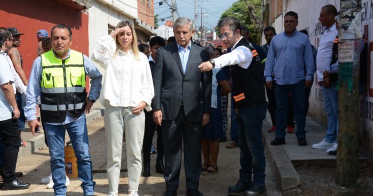 Supervisa alcalde de Cuernavaca la obra de la calle Vicente Guerrero