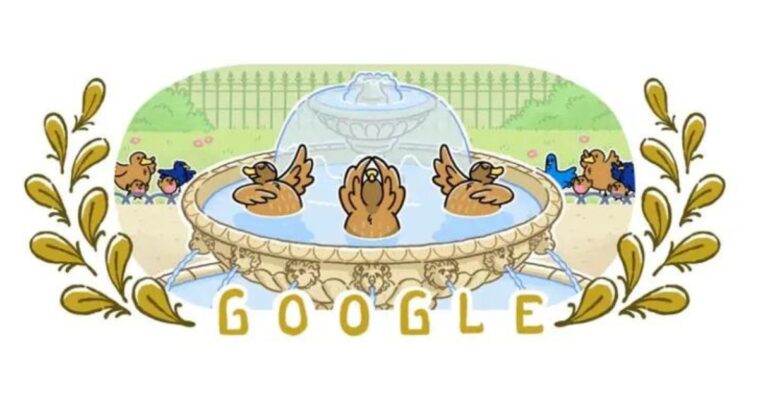 Google celebra la natación artística con Doodle