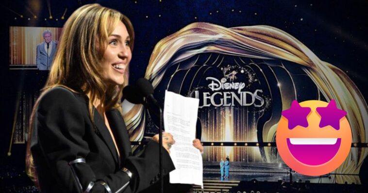 Miley Cyrus es nombrada Leyenda Disney