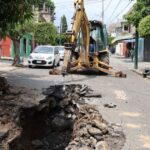 Sustituyen SAPAC drenaje colapsado en la Antonio Barona