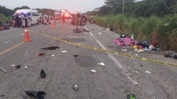 accidente migrantes Oaxaca