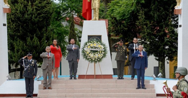 Alcalde de Cuernavaca conmemora el CLXXVII aniversario de los Niños Héroes