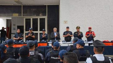 Alcalde de Cuernavaca hace entrega de equipamiento a SEPRAC