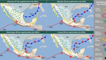 Ciclón “John” seguirá ocasionando tiempo inestable la entidad