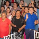 Víctor Mercado festeja fiestas patrias con familias en Cuernavaca