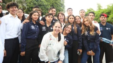 Gobernadora de Morelos comprometida a impulsar acciones en beneficio de los jóvenes