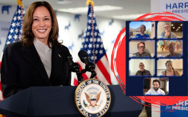 Los vengadores y kamala harris