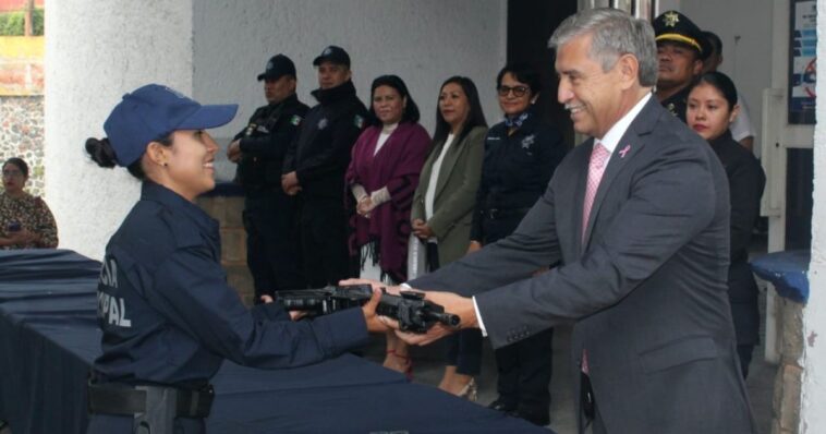 Otorgan equipamiento nuevo a la Policía Preventiva y Vialidad