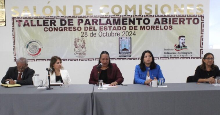 Realizan Taller de Parlamento Abierto en Congreso