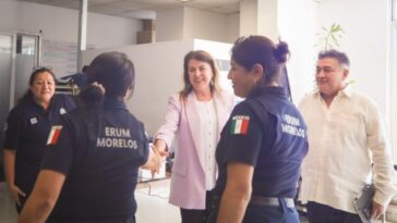 gobernadora de Morelos seguridad