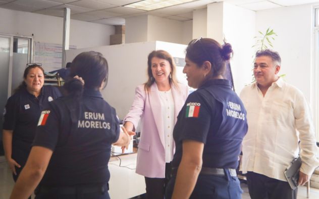 gobernadora de Morelos seguridad