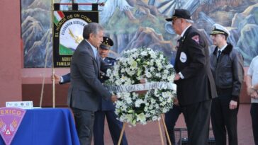 Alcalde de Cuernavaca encabeza homenaje del 79 Aniversario del retorno del Escuadrón 201