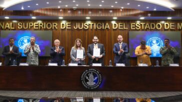 Firman convenio Marco de Colaboración entre poderes Judicial y Ejecutivo