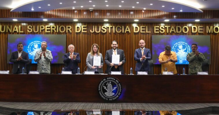 Firman convenio Marco de Colaboración entre poderes Judicial y Ejecutivo