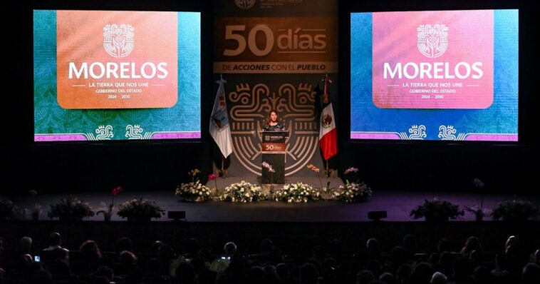 Presentan informe de 50 Días de Acciones con el Pueblo de Morelos