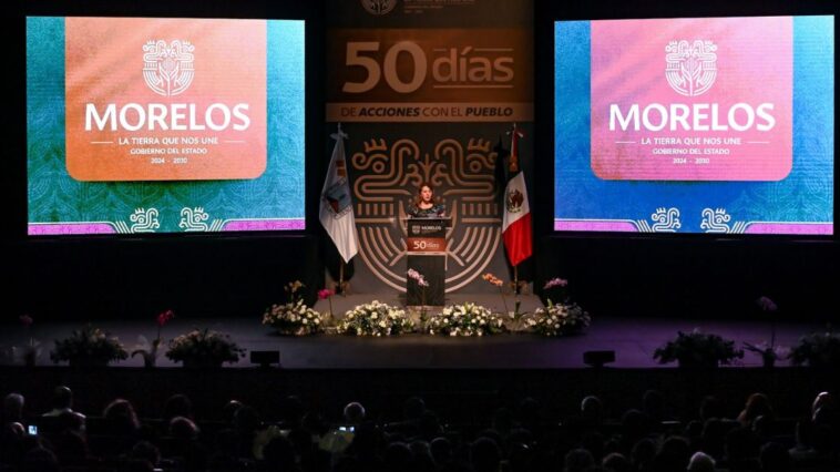 Presentan informe de 50 Días de Acciones con el Pueblo de Morelos