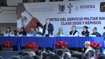 Se lleva a cabo Sorteo del Servicio Militar Clase 2006