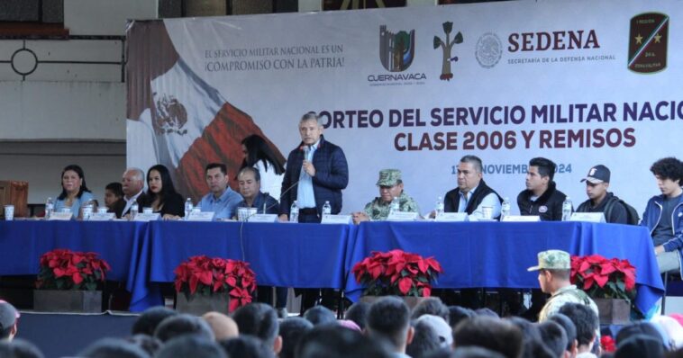 Se lleva a cabo Sorteo del Servicio Militar Clase 2006