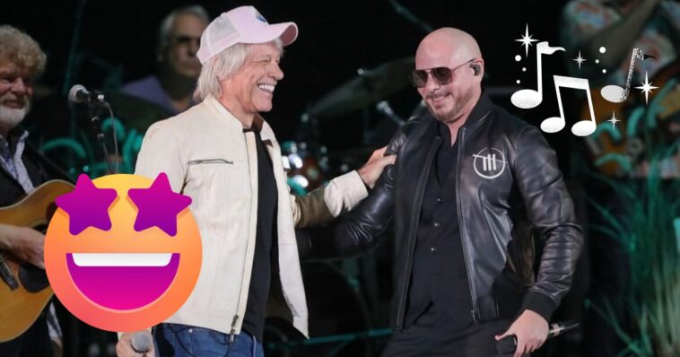 pitbull y bon jovi