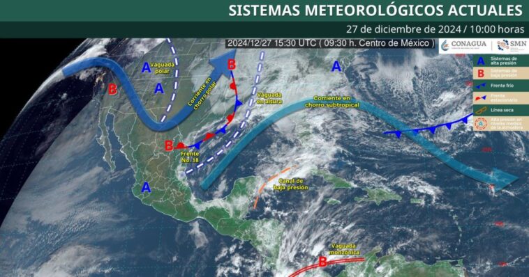 Habrá ambiente fresco este fin de semana en Morelos