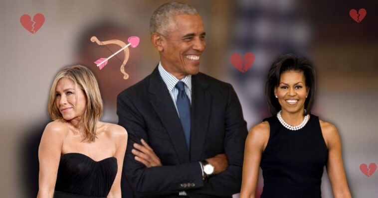 Jennifer aniston y barack obama