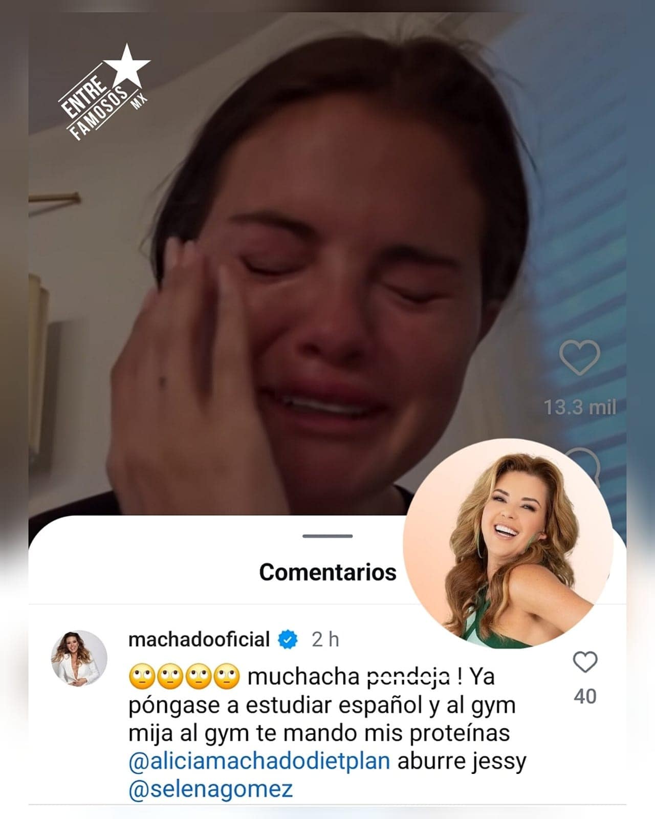 Selena Gomez y alicia machado