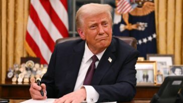 Trump reafirma que impondrá aranceles a México y Canadá en febrero