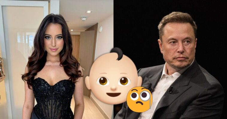 Ashley St. Clair y Elon Musk